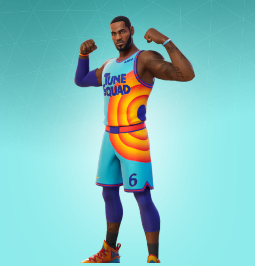 Tune Squad LeBron Fortnite wallpapers