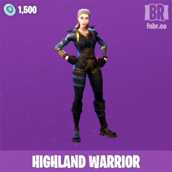 Highland Warrior Fortnite wallpapers