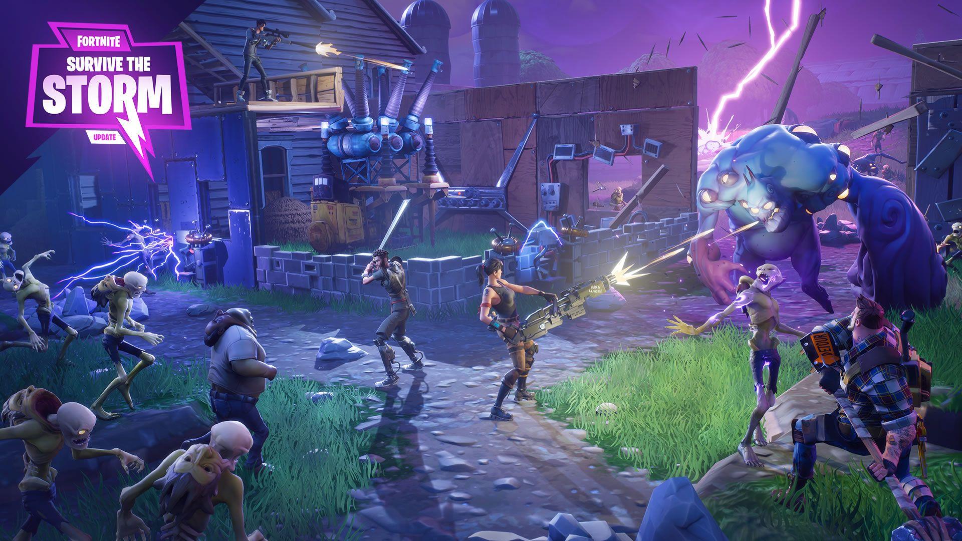 Fortnite Survive the Storm HD Wallpapers