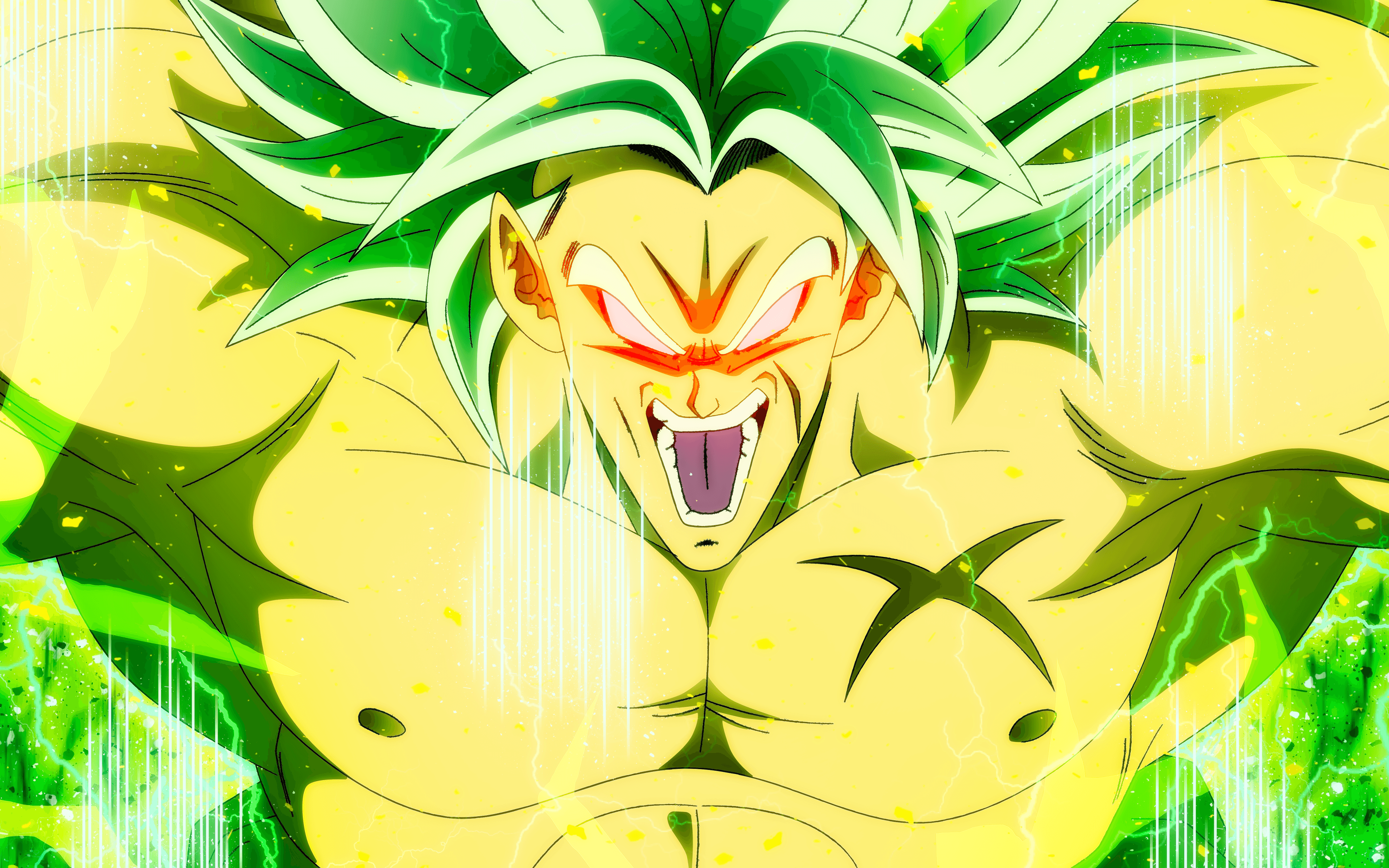 Download wallpapers 4k, Broly, close