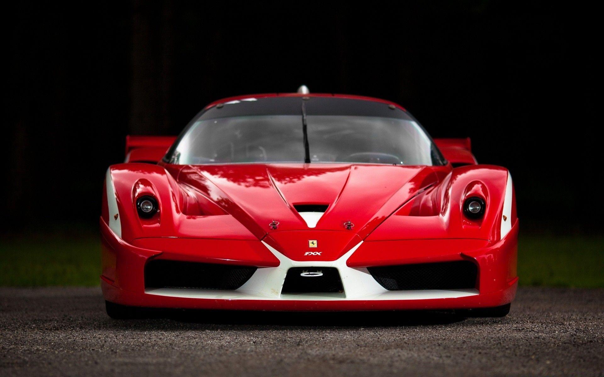 Ferrari FXX Red. Android wallpapers for free