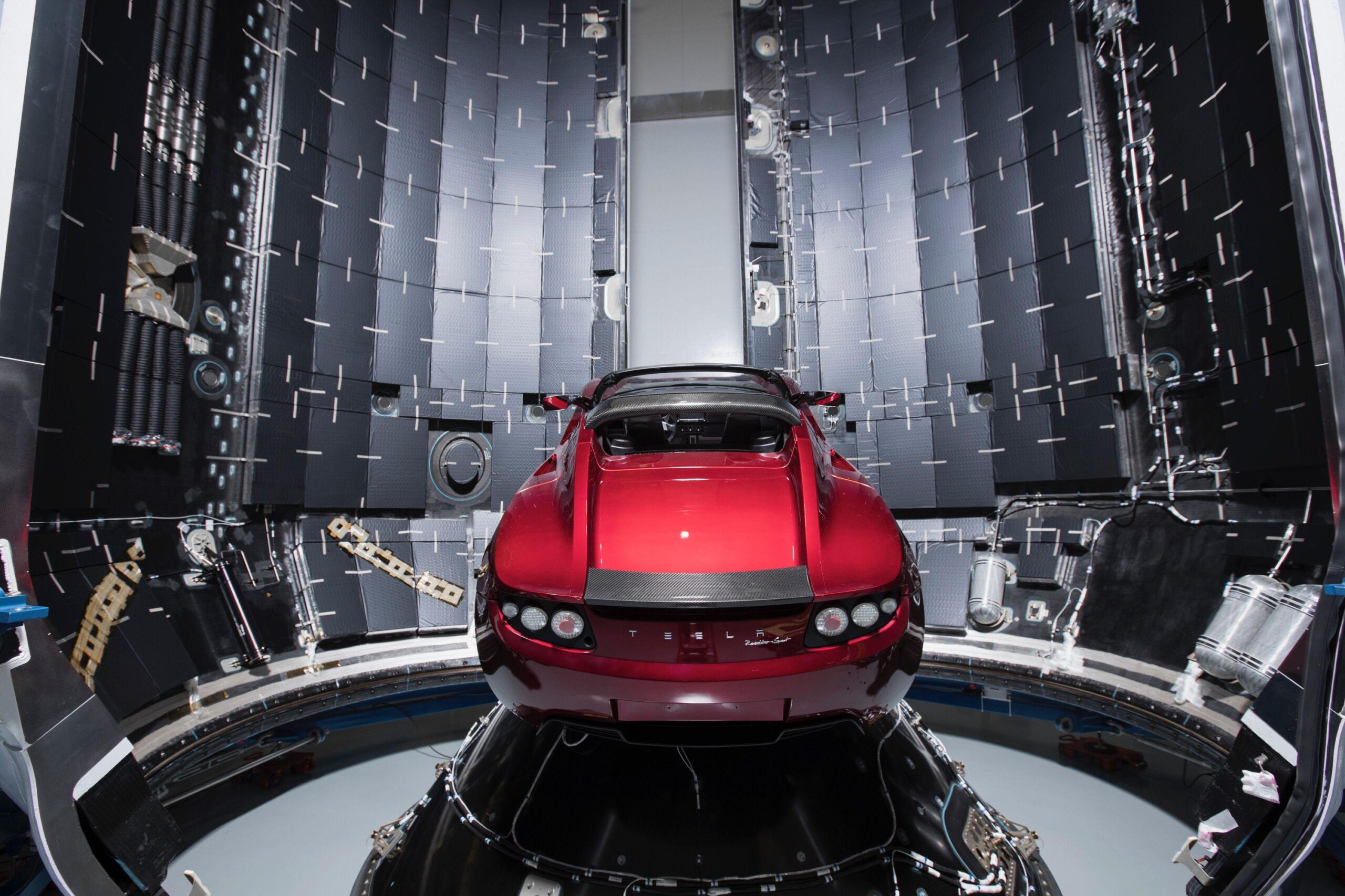 Space X Tesla Roadster Waiting For Space, HD Cars, 4k Wallpapers