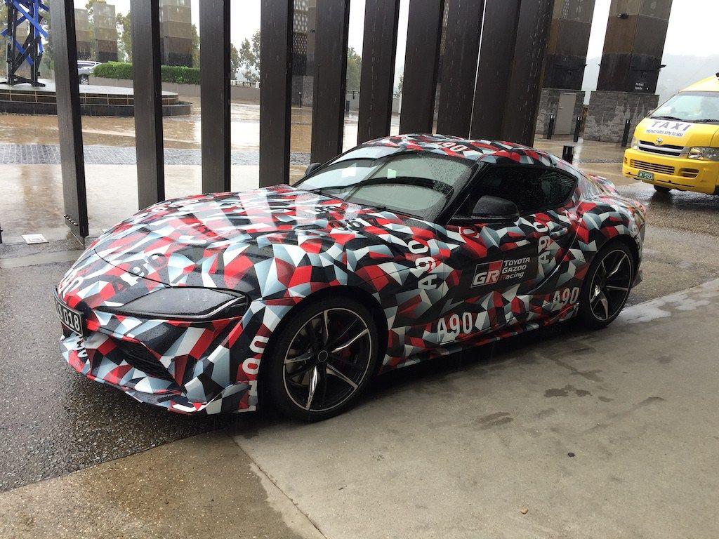 2020 Toyota Supra spotted testing in Australia