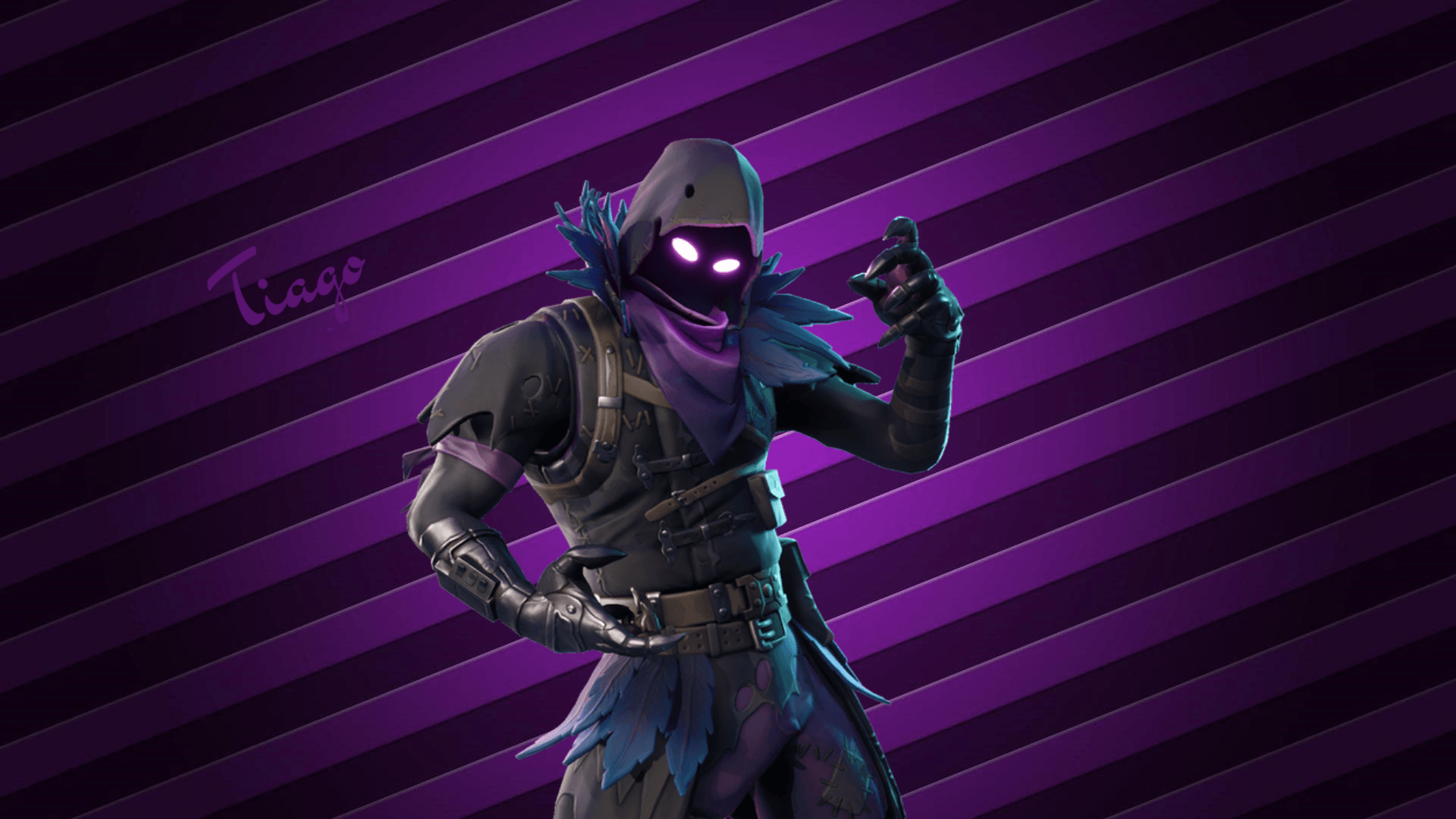 First raven pic made with paint : FortNiteBR