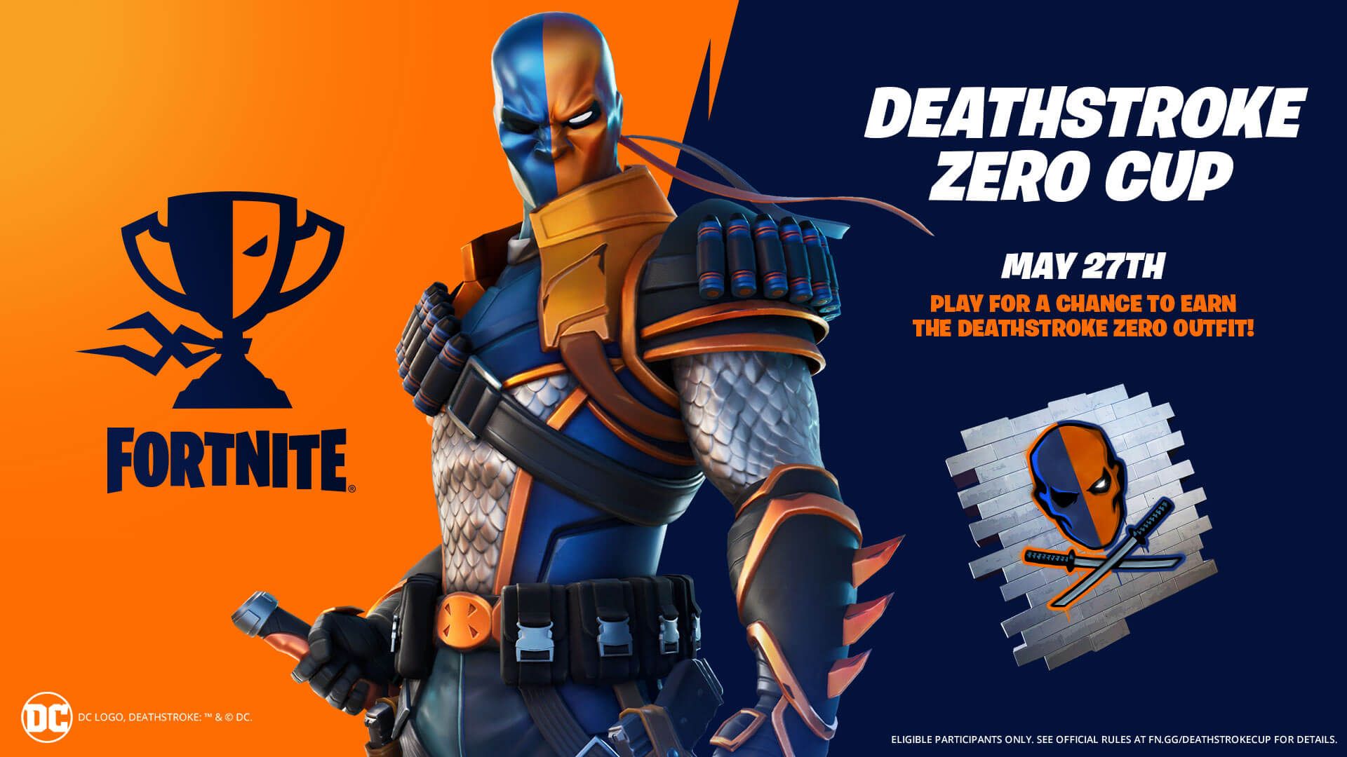 Get Deathstroke Zero Outfit Early by Competing in the Deathstroke Zero Cup