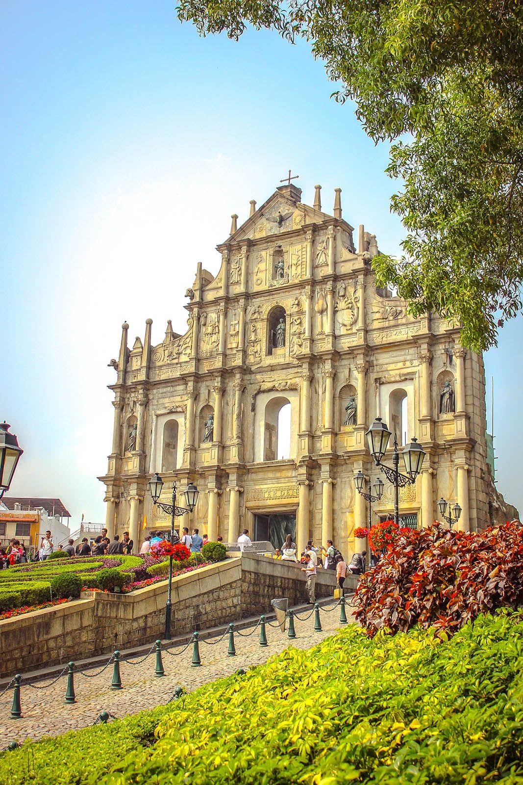 Ruins of st pauls church