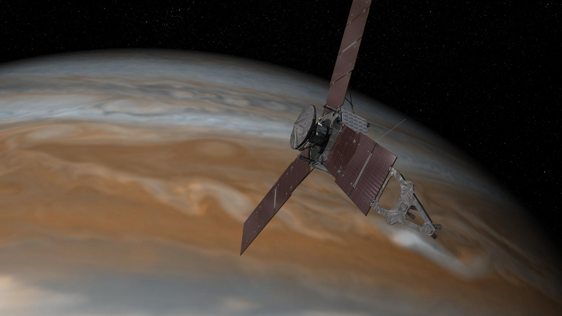 Jupiter’s Gravity Embraces NASA’s Juno Spacecraft