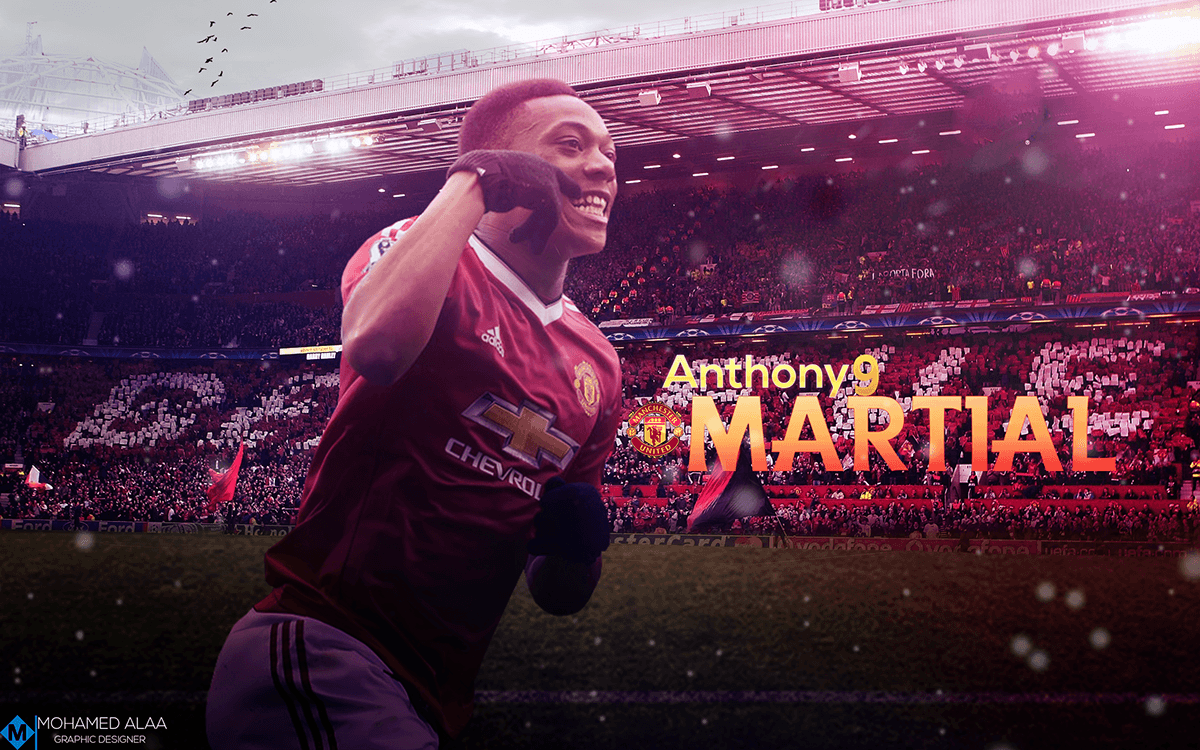 ANTHONY MARTIAL’ WALLPAPER on Behance