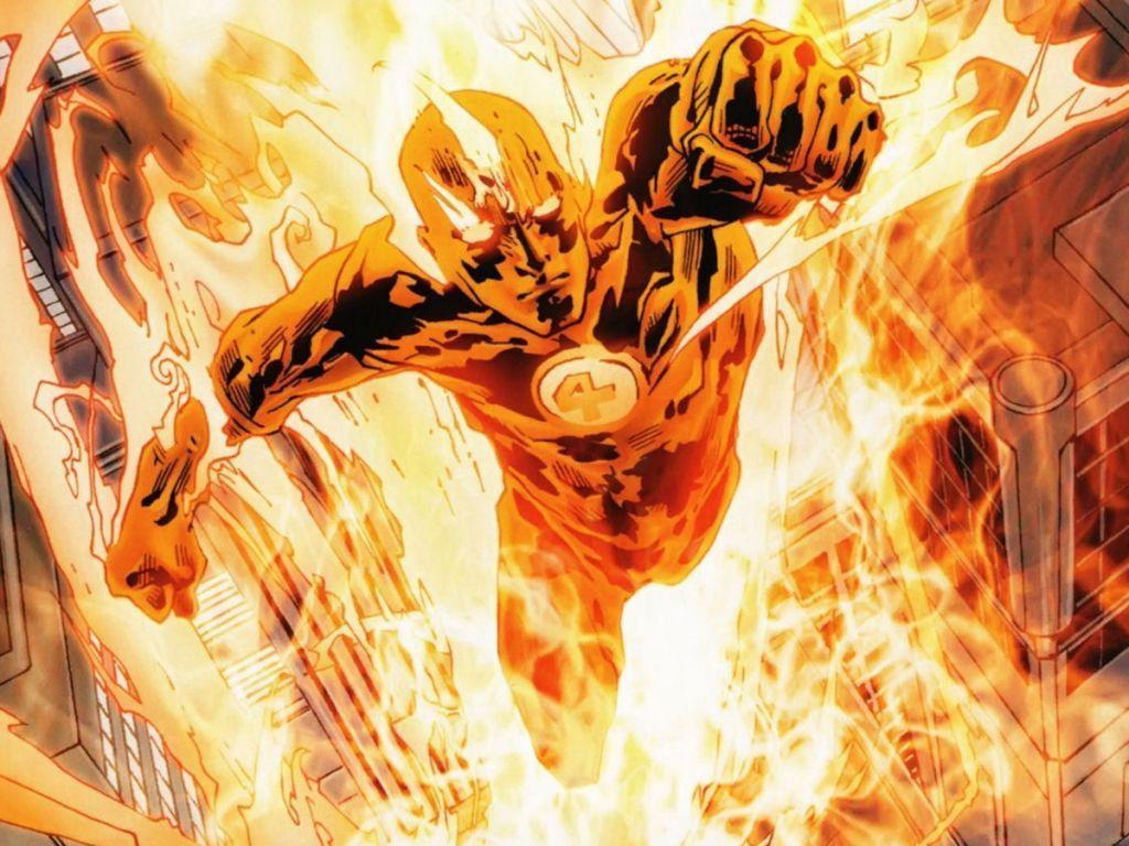 Pix For > Marvel Human Torch Wallpapers