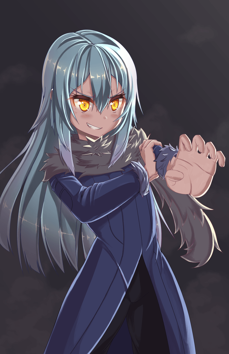 OC][Fanart] Rimuru Tempest Preparing to Cast [Slime Datta Ken] : anime