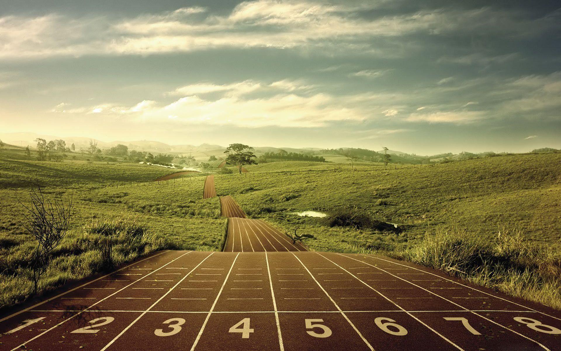 Running Wallpapers Desktop ·①