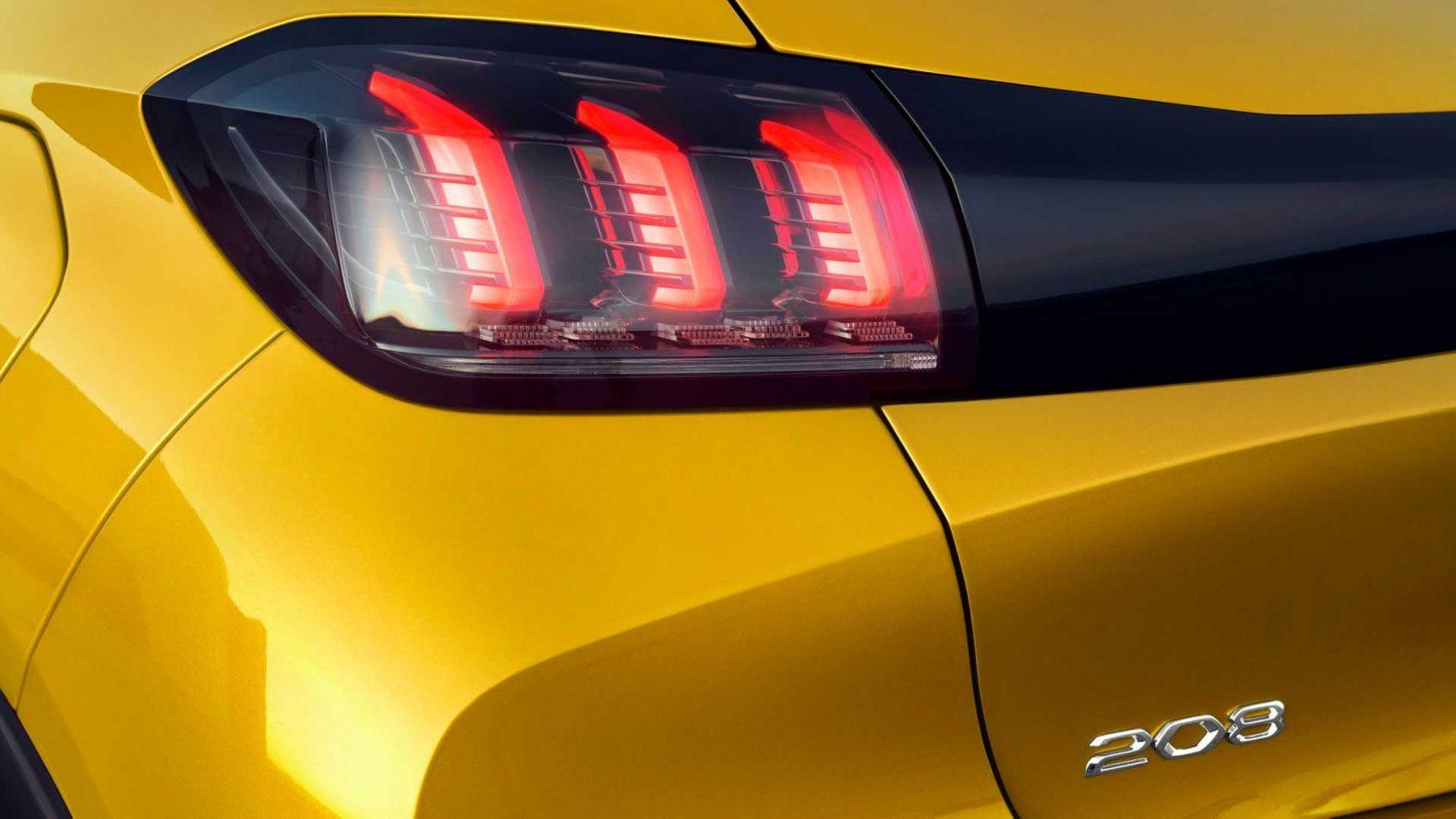 Best 2020 Peugeot 208 Tail Light High Resolution Wallpapers