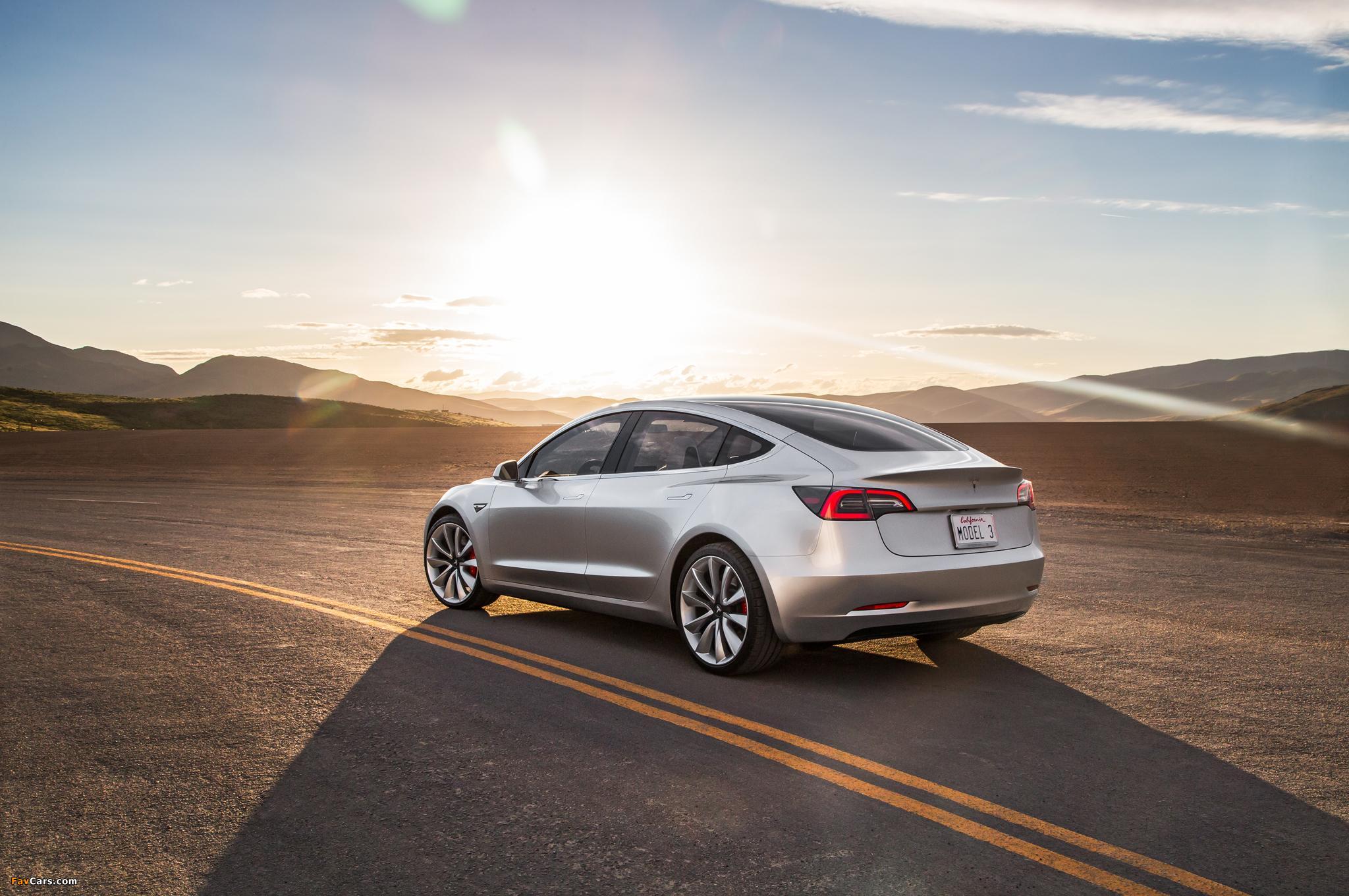 Tesla Model 3 Prototype 2016 wallpapers