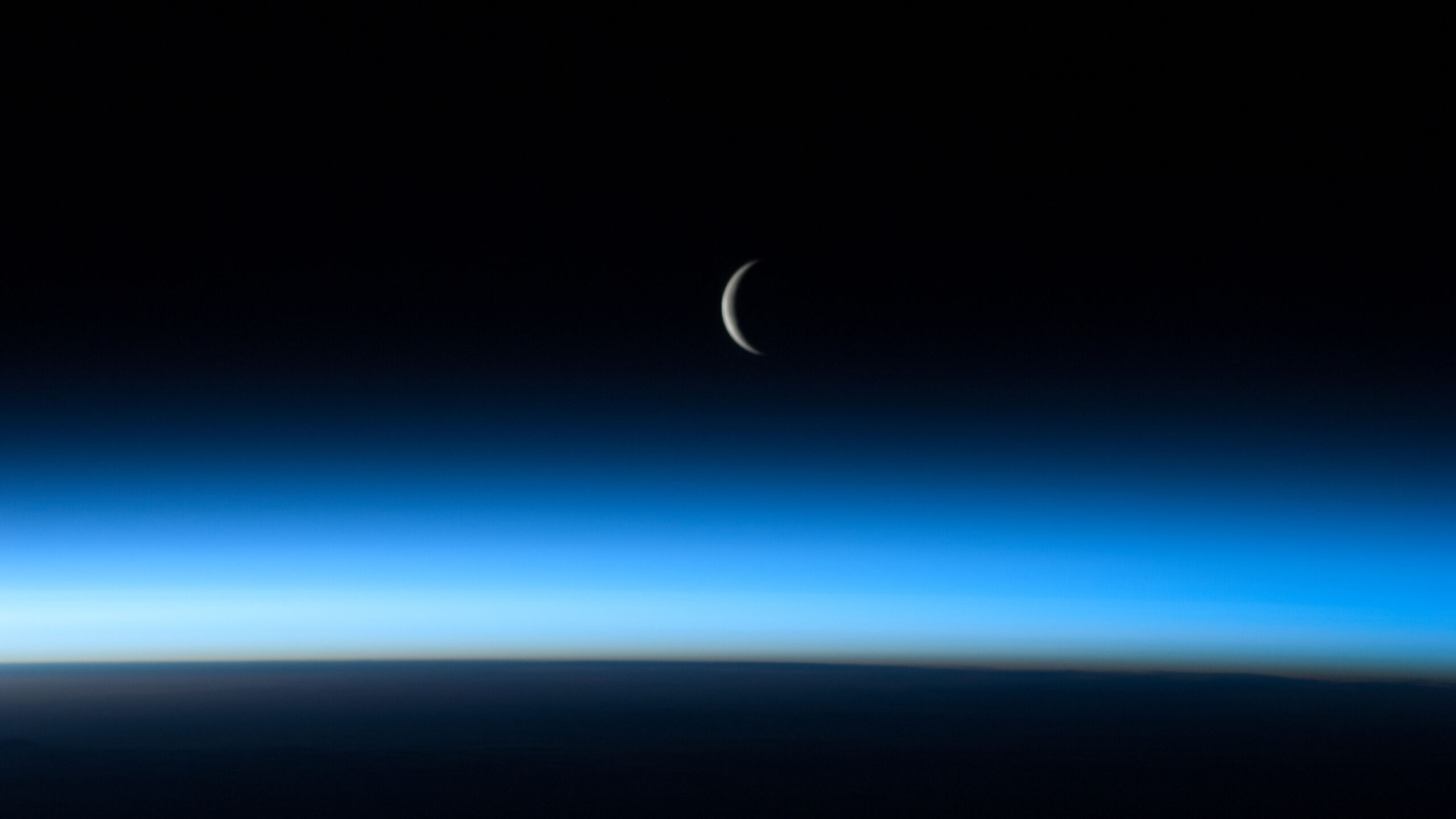 Moon from International Space Station wallpapers