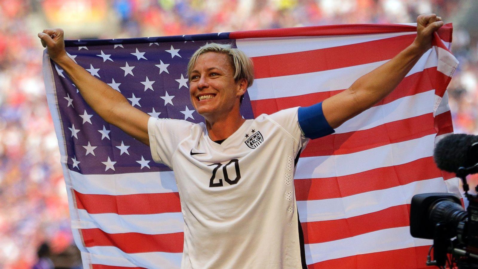 Soccer star Abby Wambach calls 8