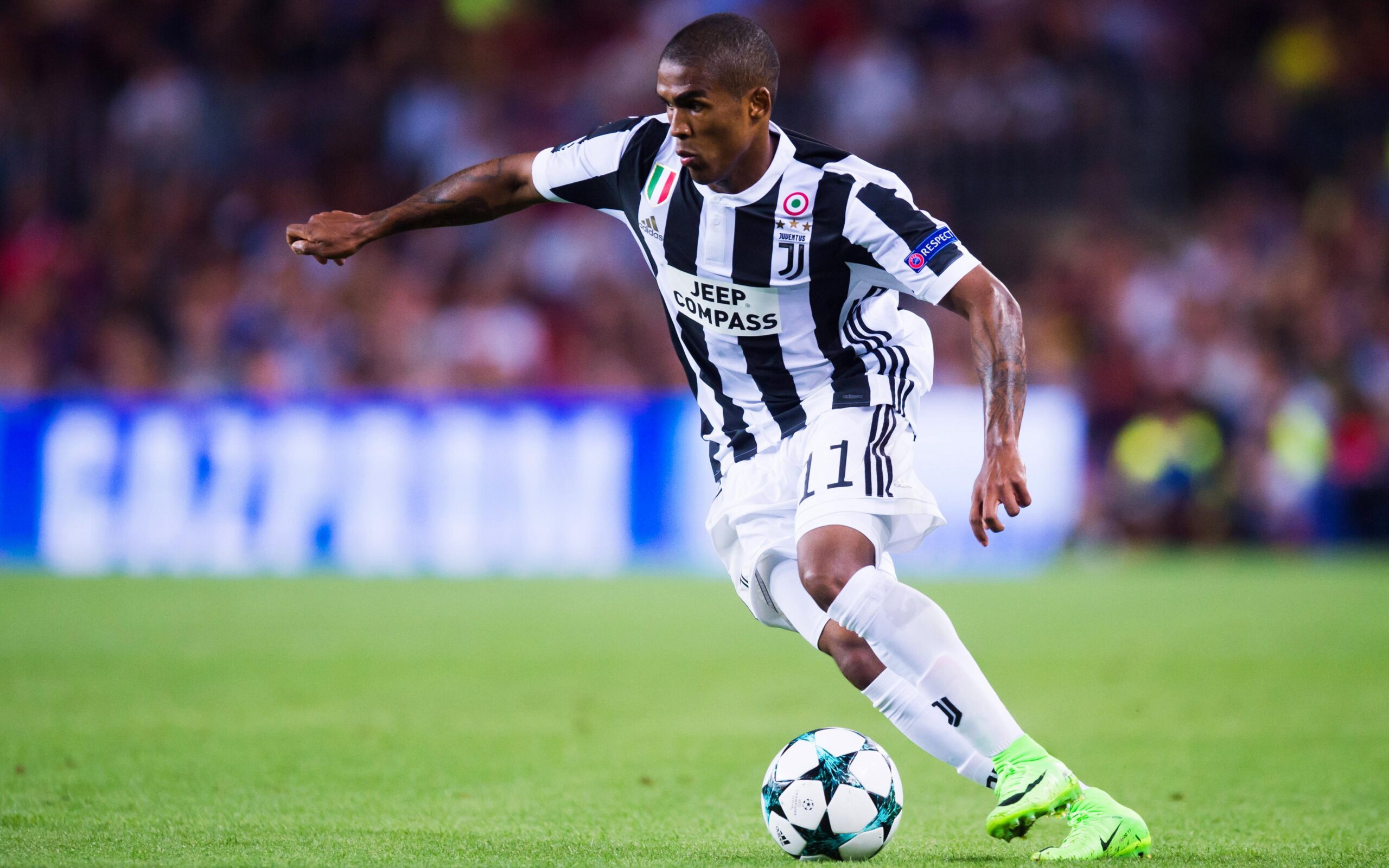 Download wallpapers Douglas Costa, Juventus, 4k, soccer, footballers