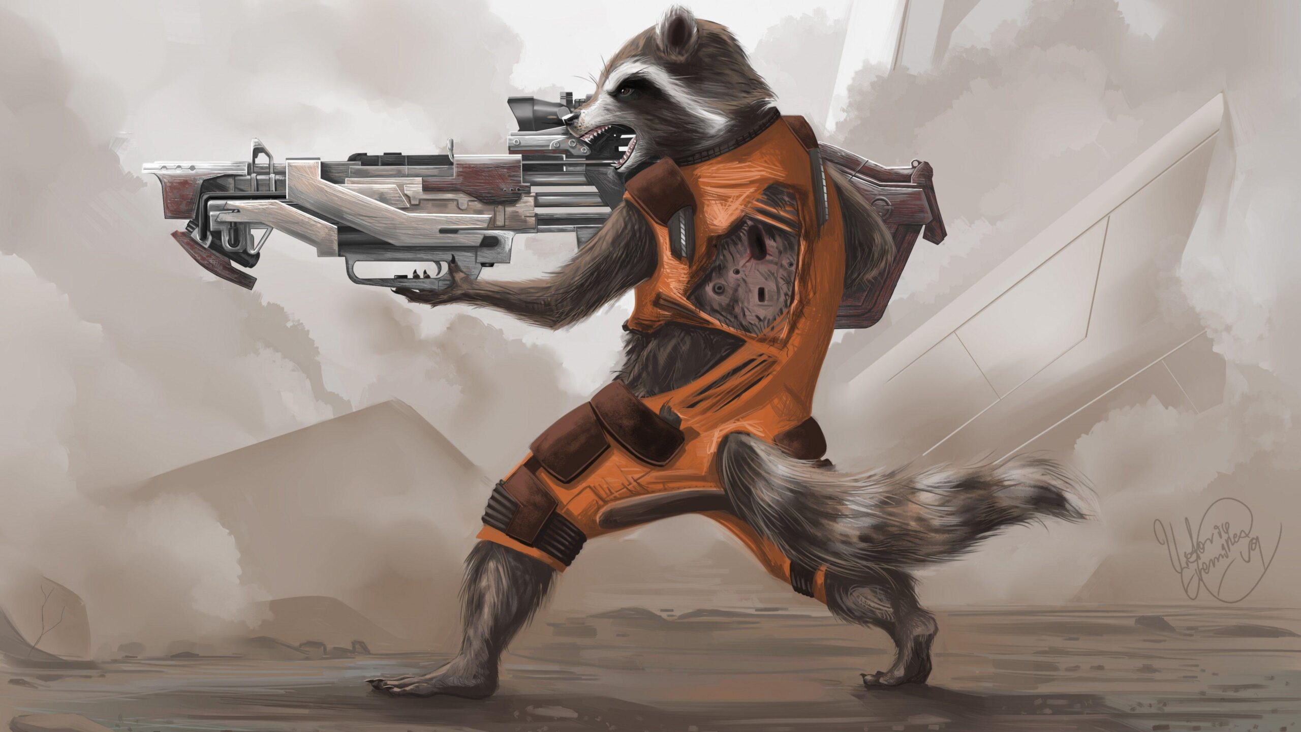 Wallpapers Rocket Raccoon, Superhero, 4K, Movies,