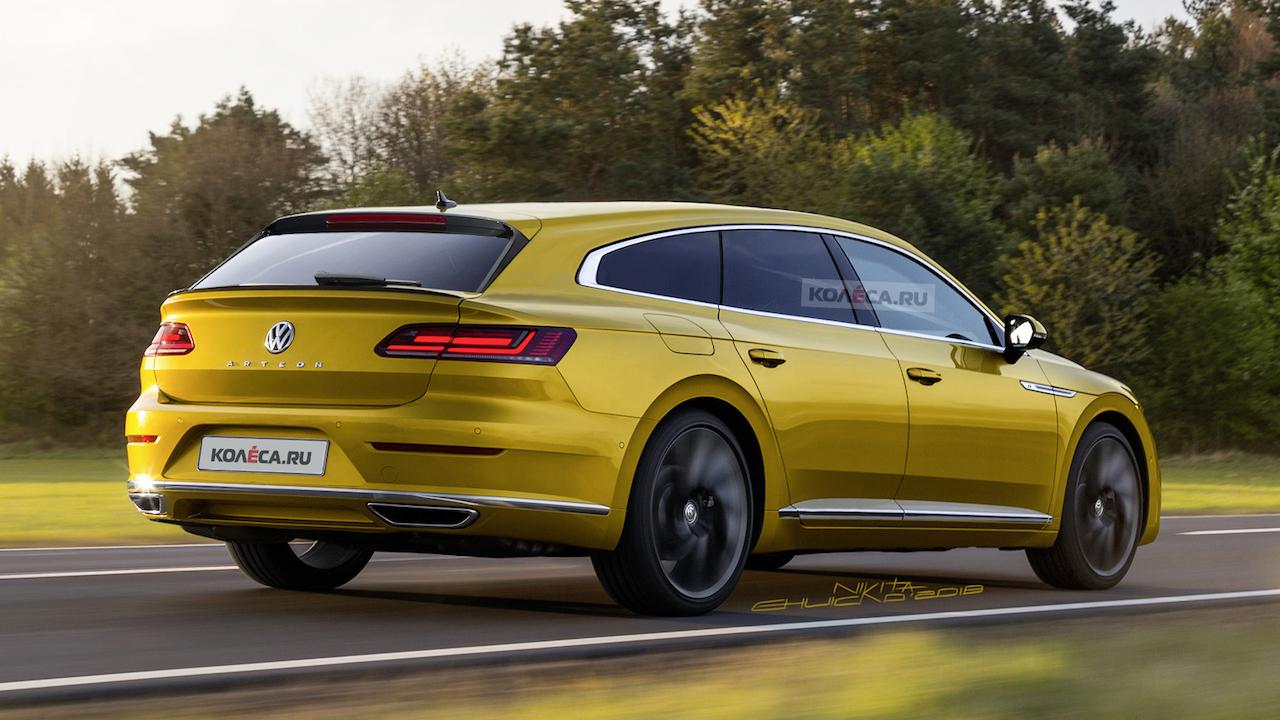 VW Arteon Shooting Brake imagined