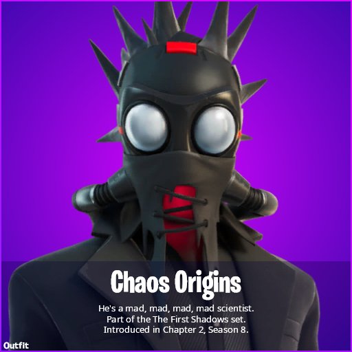 Chaos Origins Fortnite wallpapers