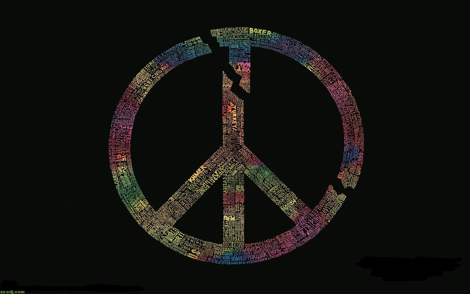 3D Peace Sign Wallpapers