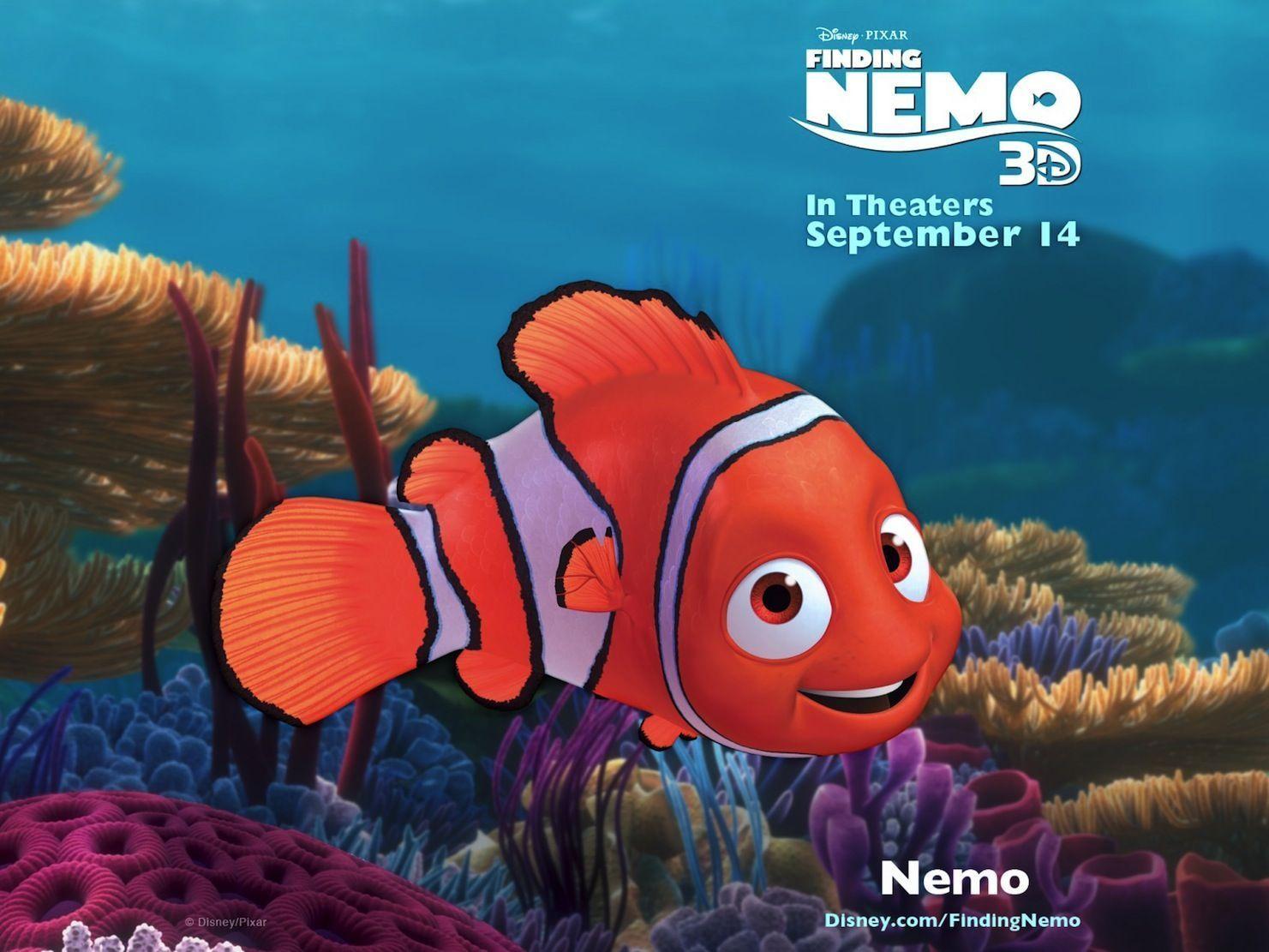 Nemo Finding Nemo 3D HD Wallpapers