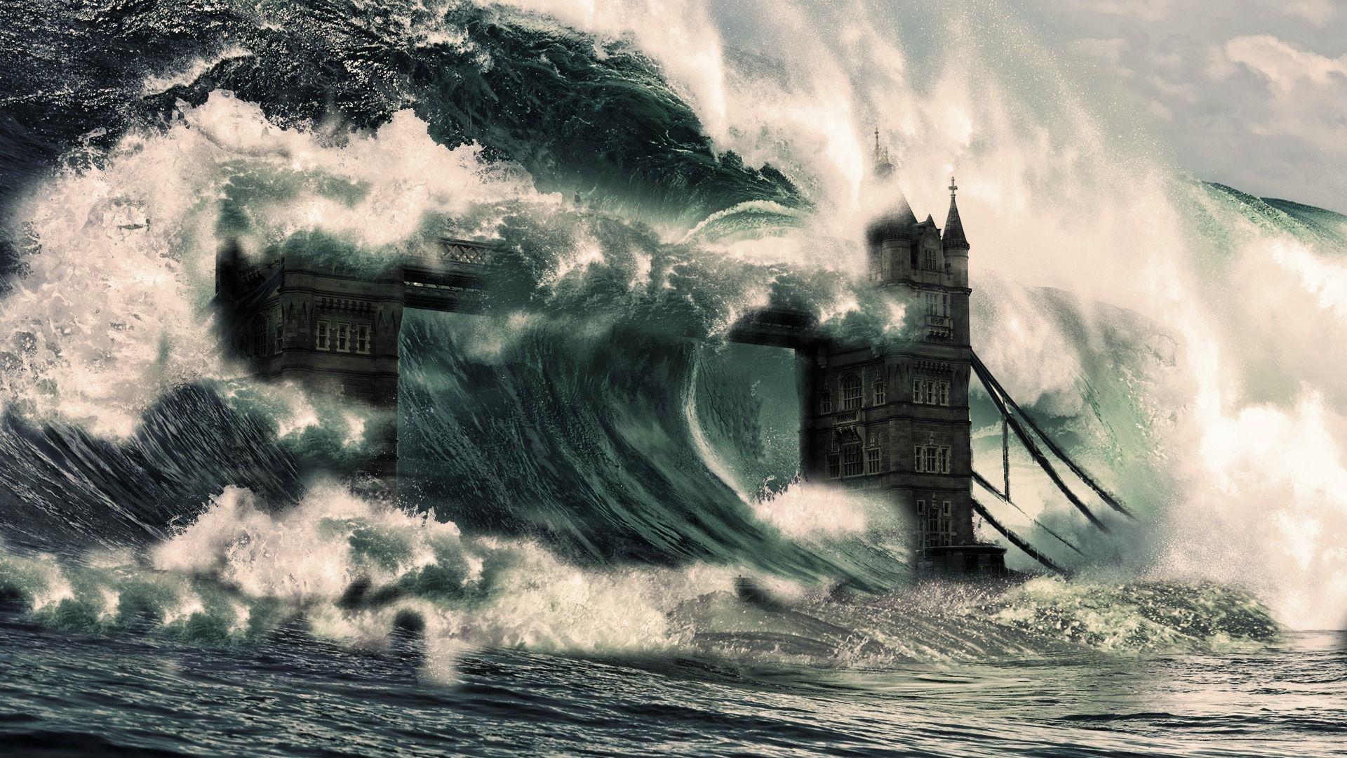 15+ Best HD Tsunami Wallpapers