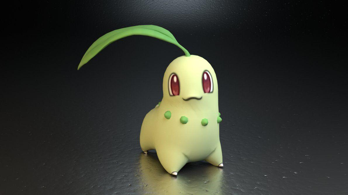 152. Chikorita by TheAdorableOshawott