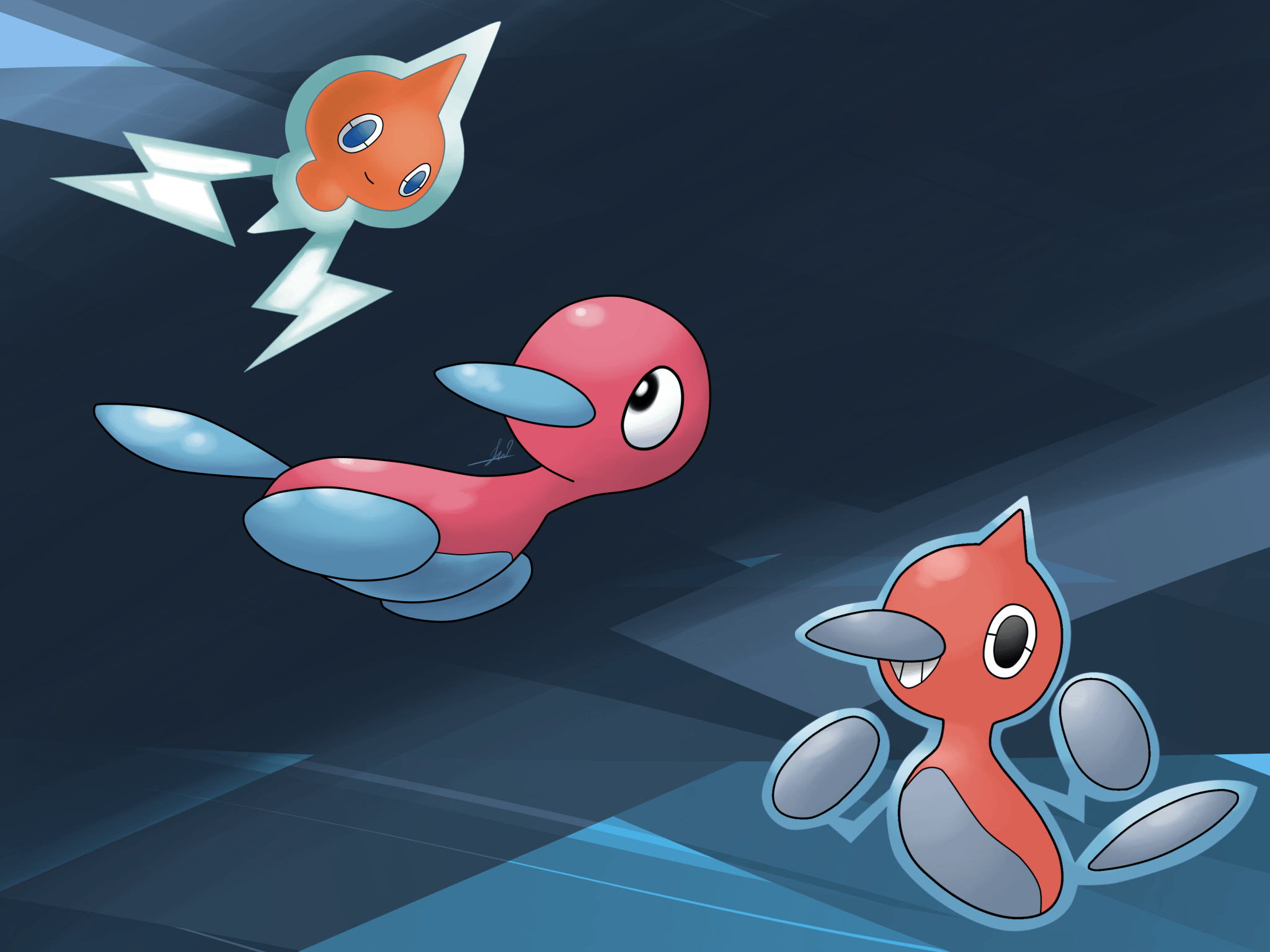 Rotom+porygon: PorygonR