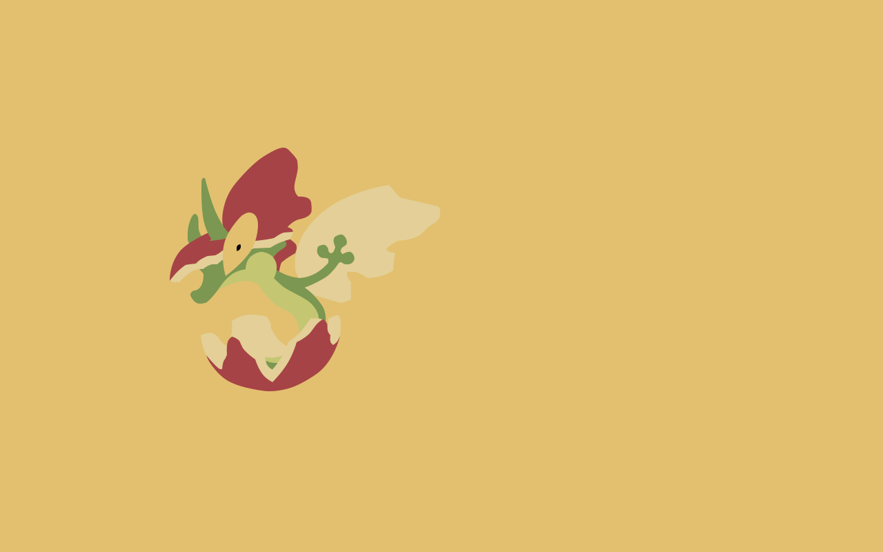 Minimalistic Flapple! I made two different versions since I