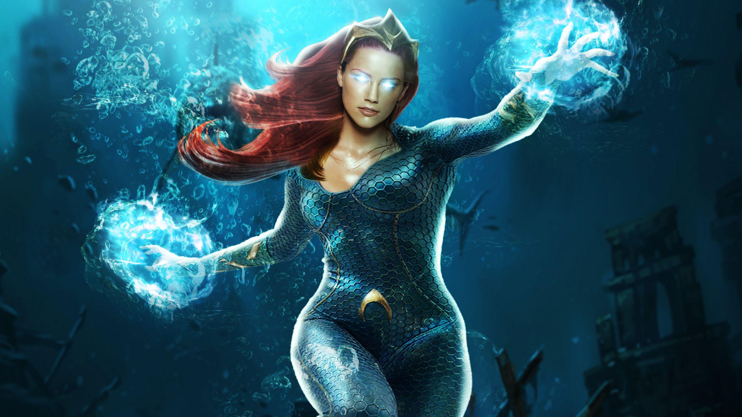 Wallpapers Mera, Amber Heard, Aquaman, HD, Movies,