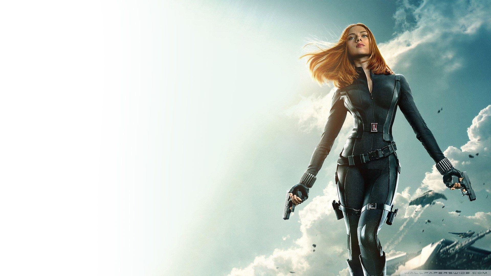 Captain America The Winter Soldier Black Widow 1080p HD desktop