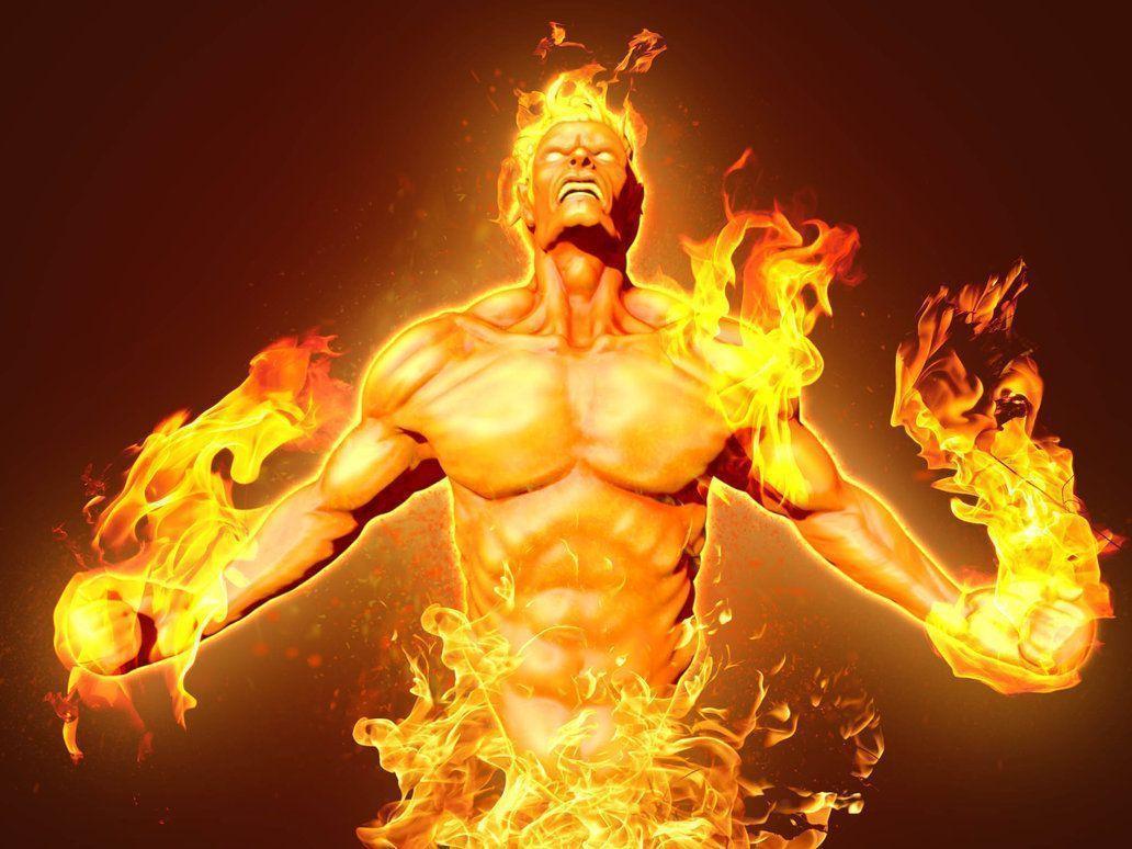 Lunch Crunch: Human Torch by Elliot3D