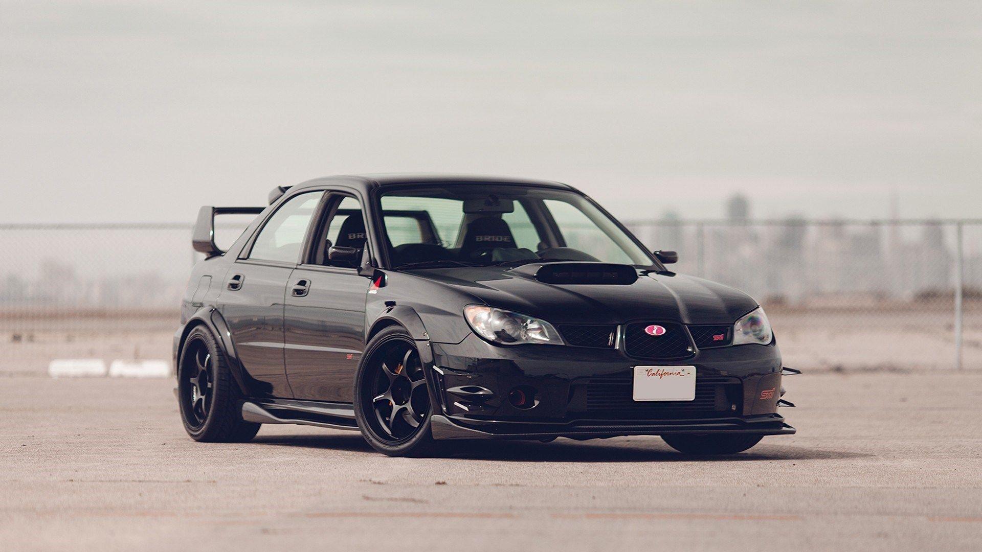 Subaru WRX STI Car Wheels Tuning HD Wallpapers