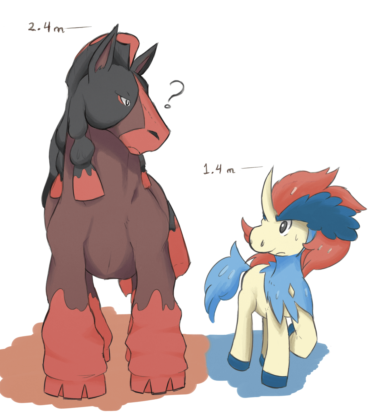 Mudsdale & Mudbray & Keldeo