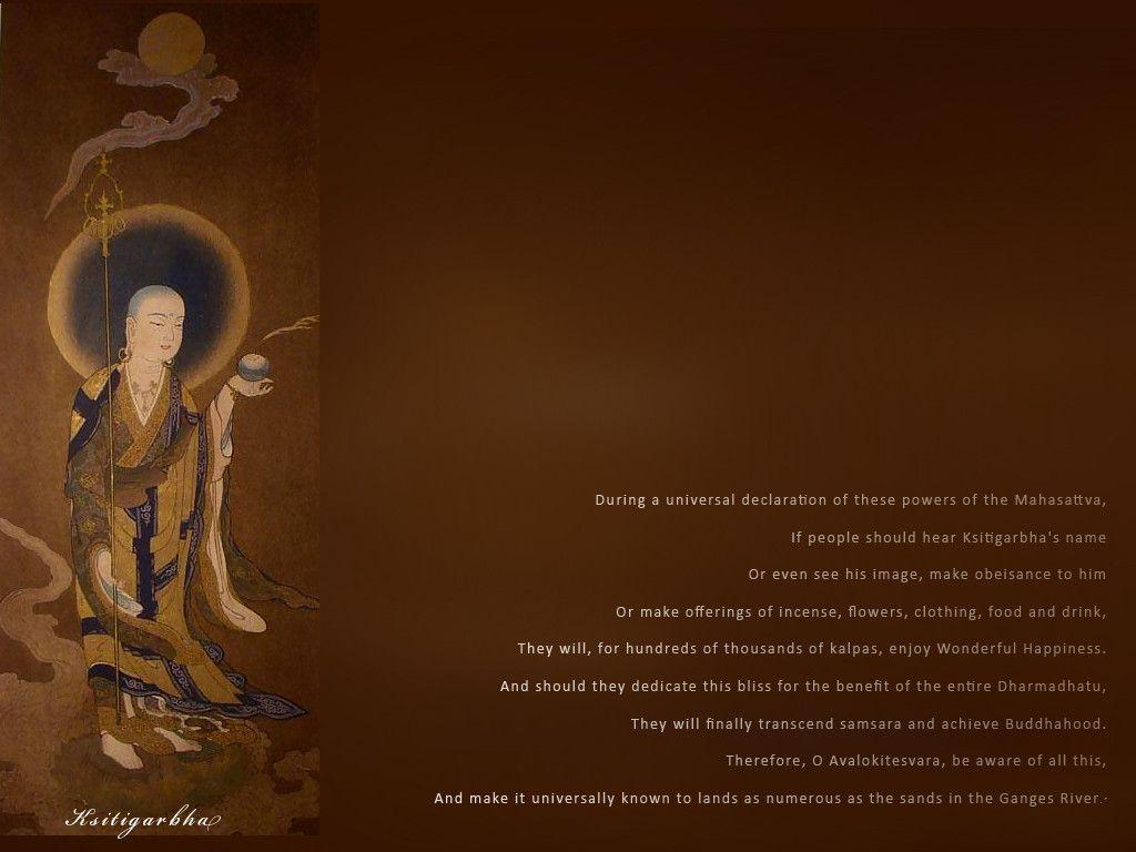 Free Download full size sangha, buddha, buddhist,Ksitigarbha