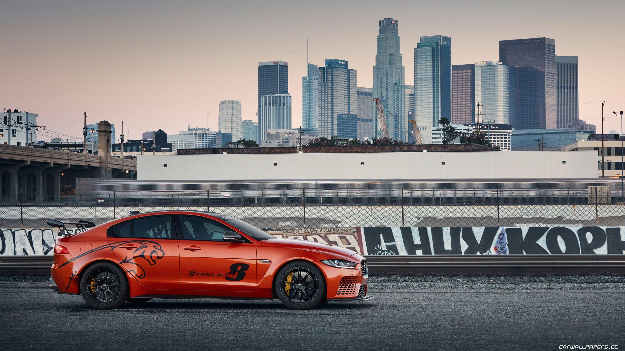 Cars desktop wallpapers Jaguar XE SV Project 8 US