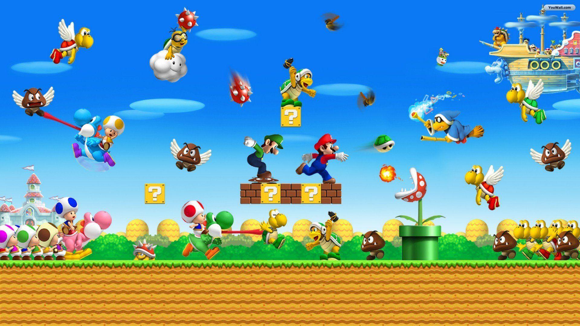 New Super Mario Bros. Wii HD Wallpapers 8