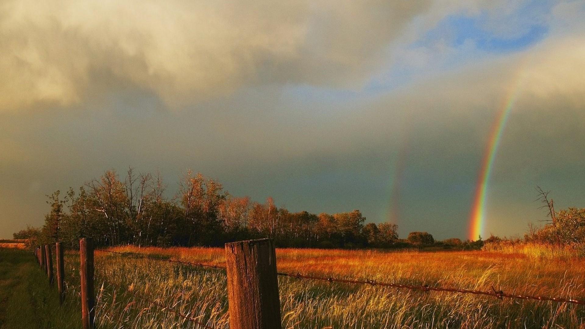 Rainbow after the storm kansas wallpapers