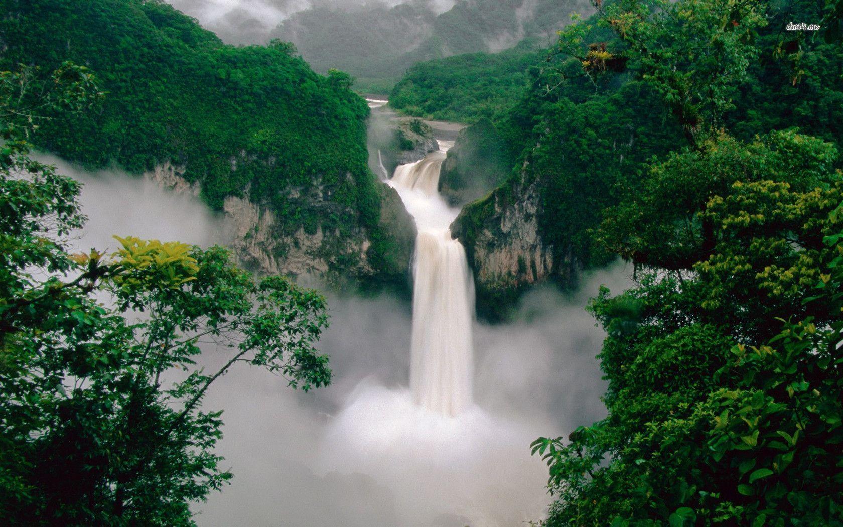 Coca Falls, Ecuador wallpapers