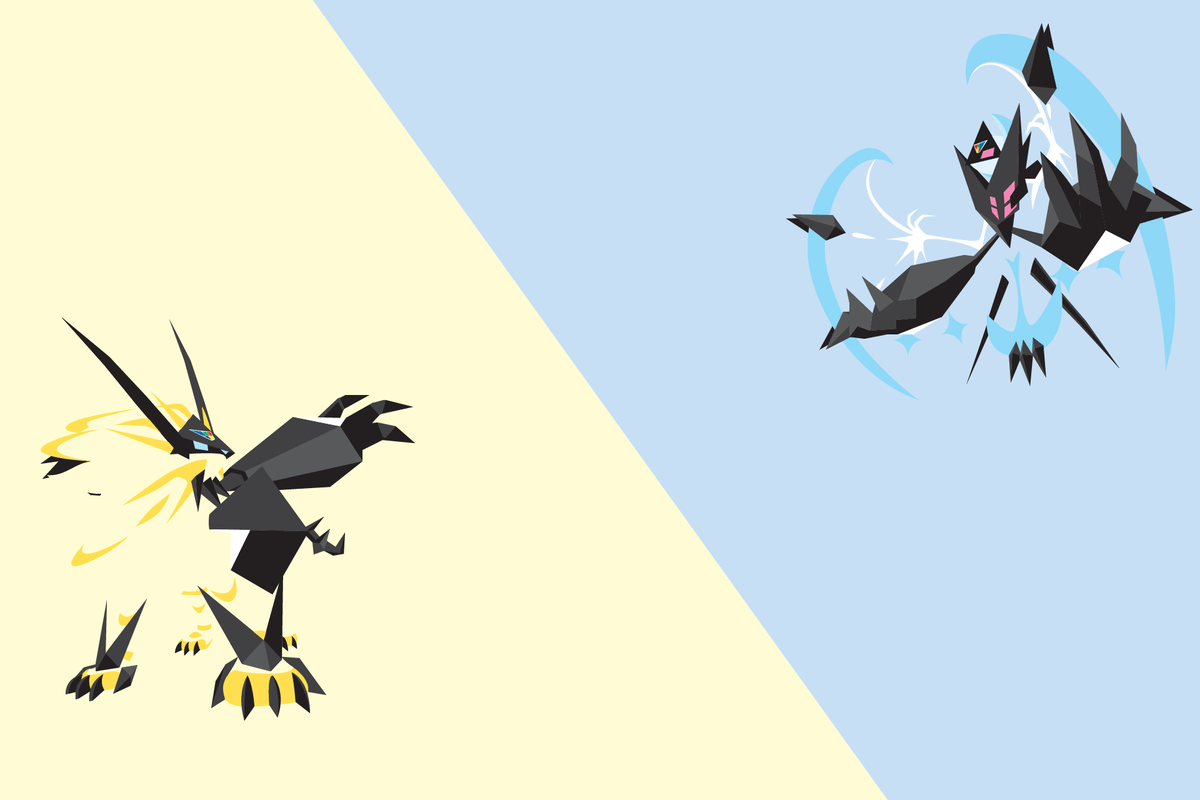 Fanmade Pokémon Ultra Sun and Ultra Moon wallpapers made with