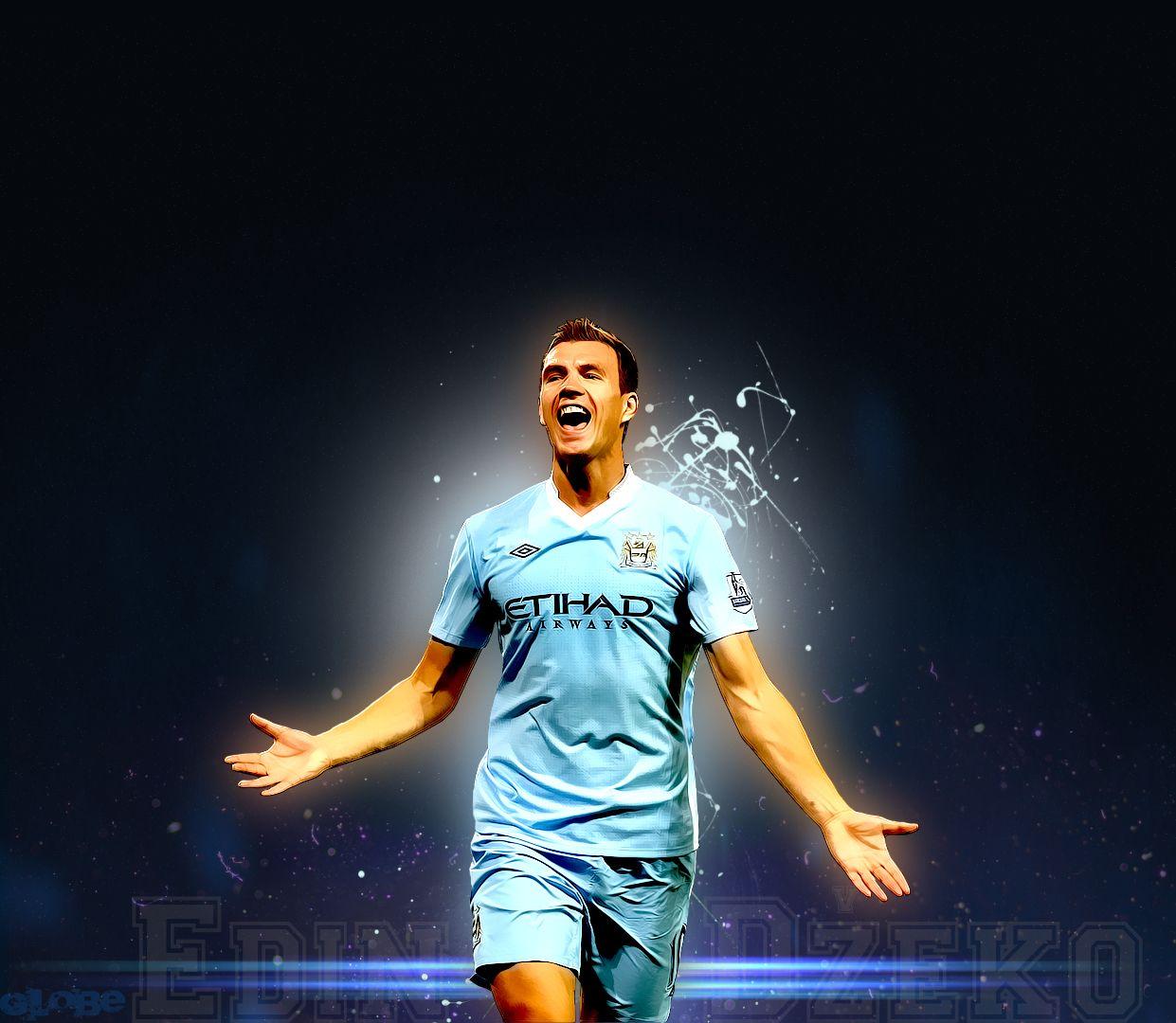 edin dzeko wallpaper, Football Pictures and Photos