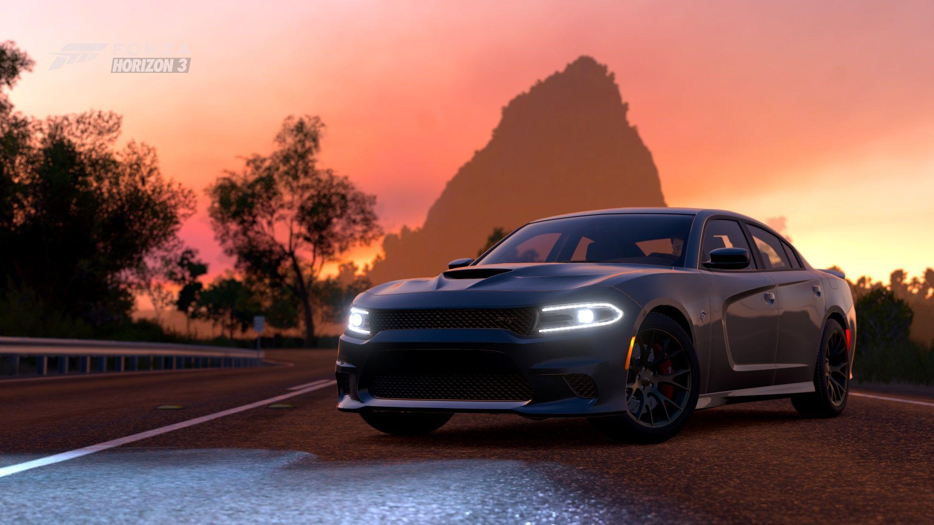 2015 Dodge Charger SRT Hellcat Full HD Wallpapers and Backgrounds