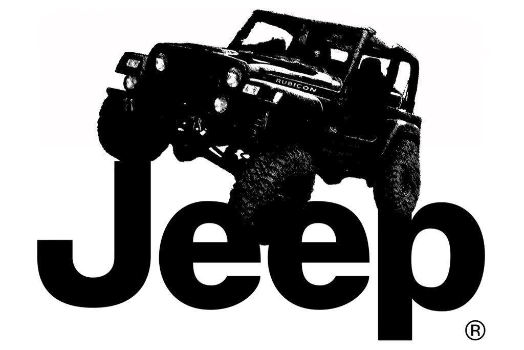 Black Jeep Logo