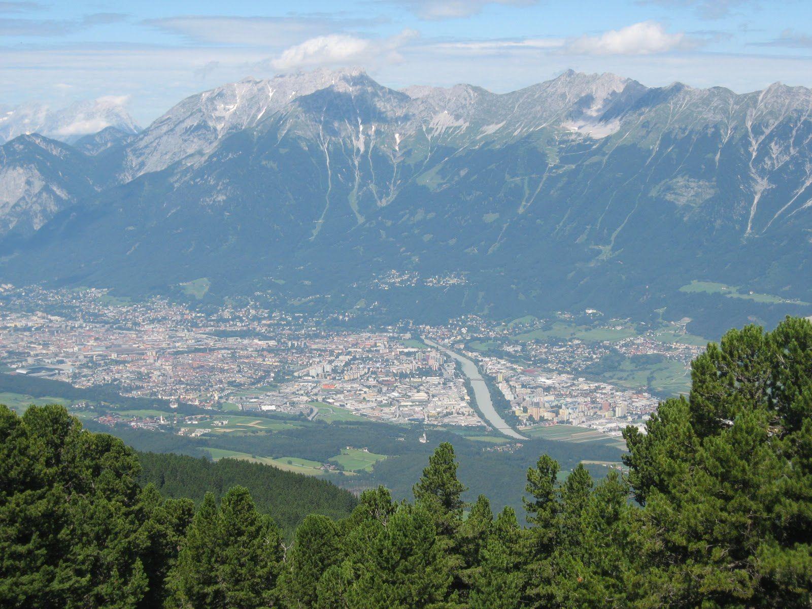 Mountains: Alps Innsbruck Austria Austrian Mountain Stock Photo for