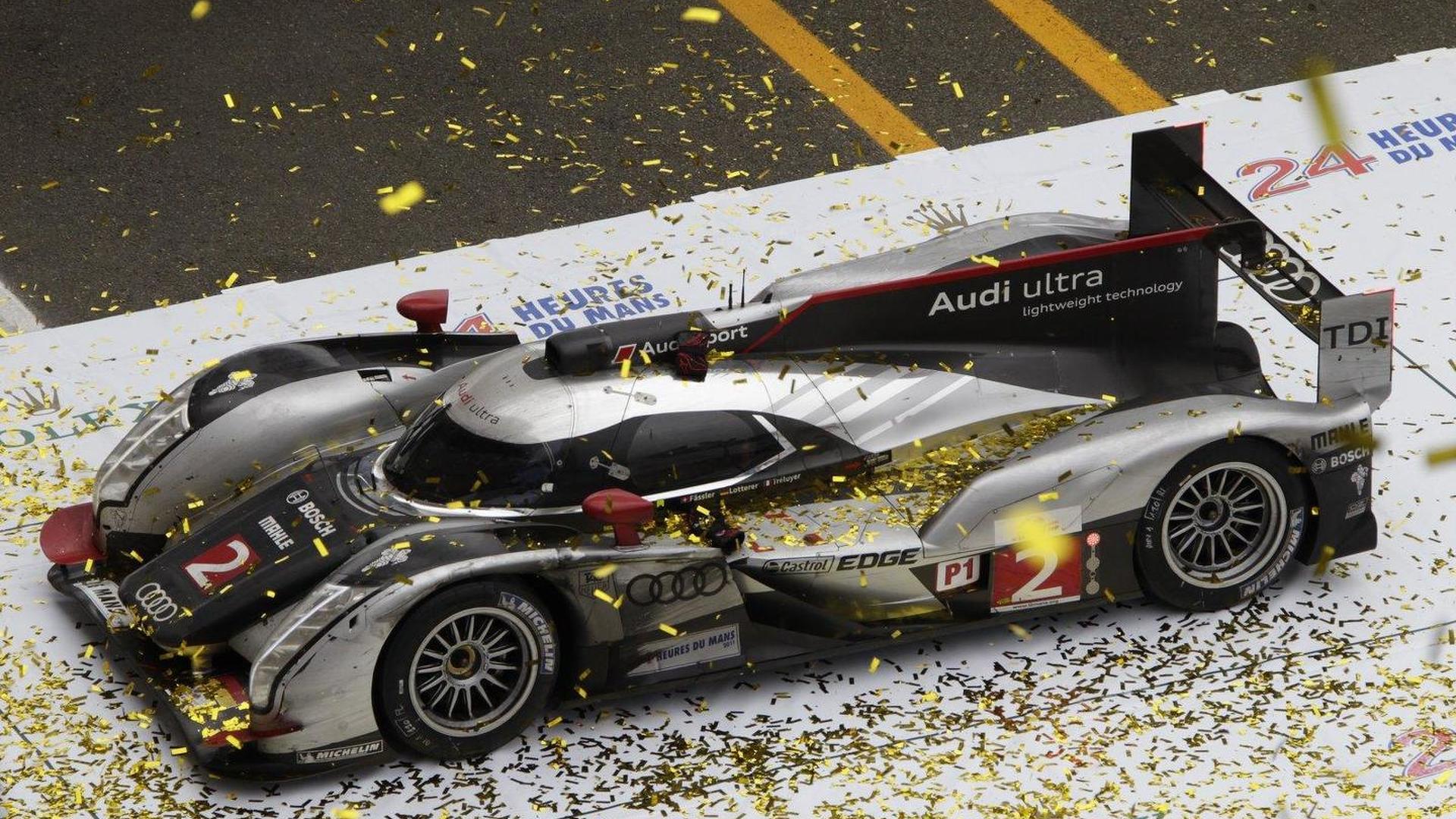 Audi R18 TDI going hybrid for 2012 Le Mans 24hr