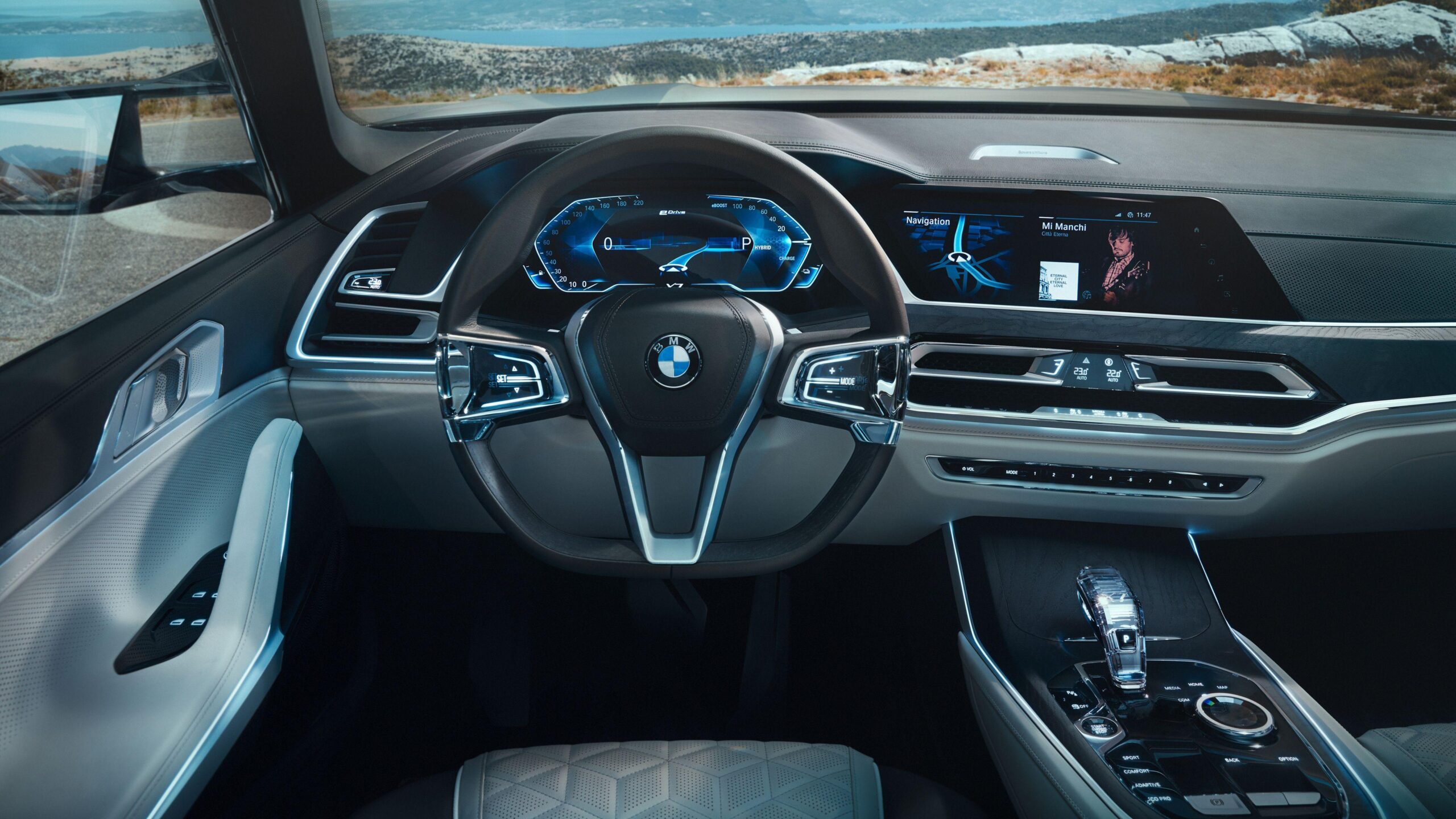 BMW Concept X7 iPerformance Interior 4K Wallpapers