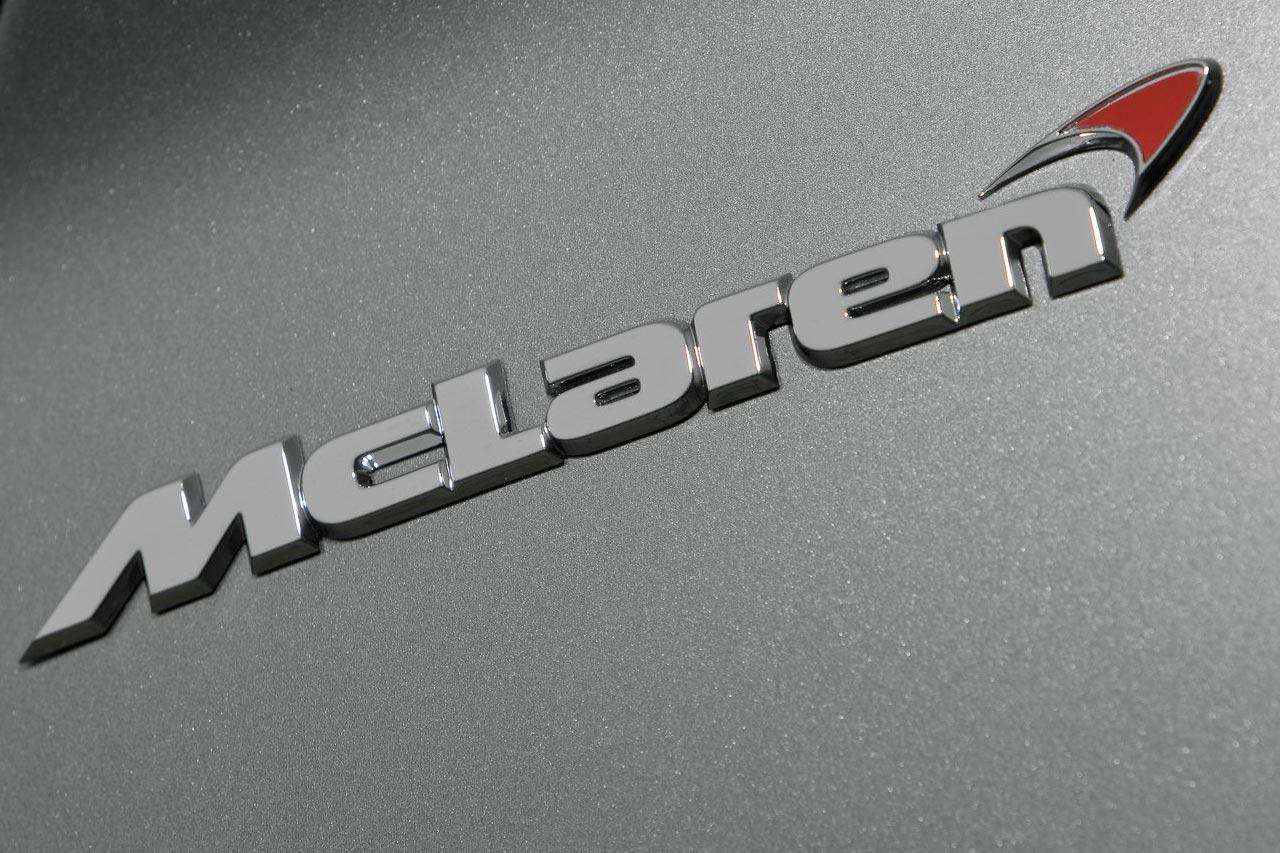 McLaren Logo Wide Wallpapers