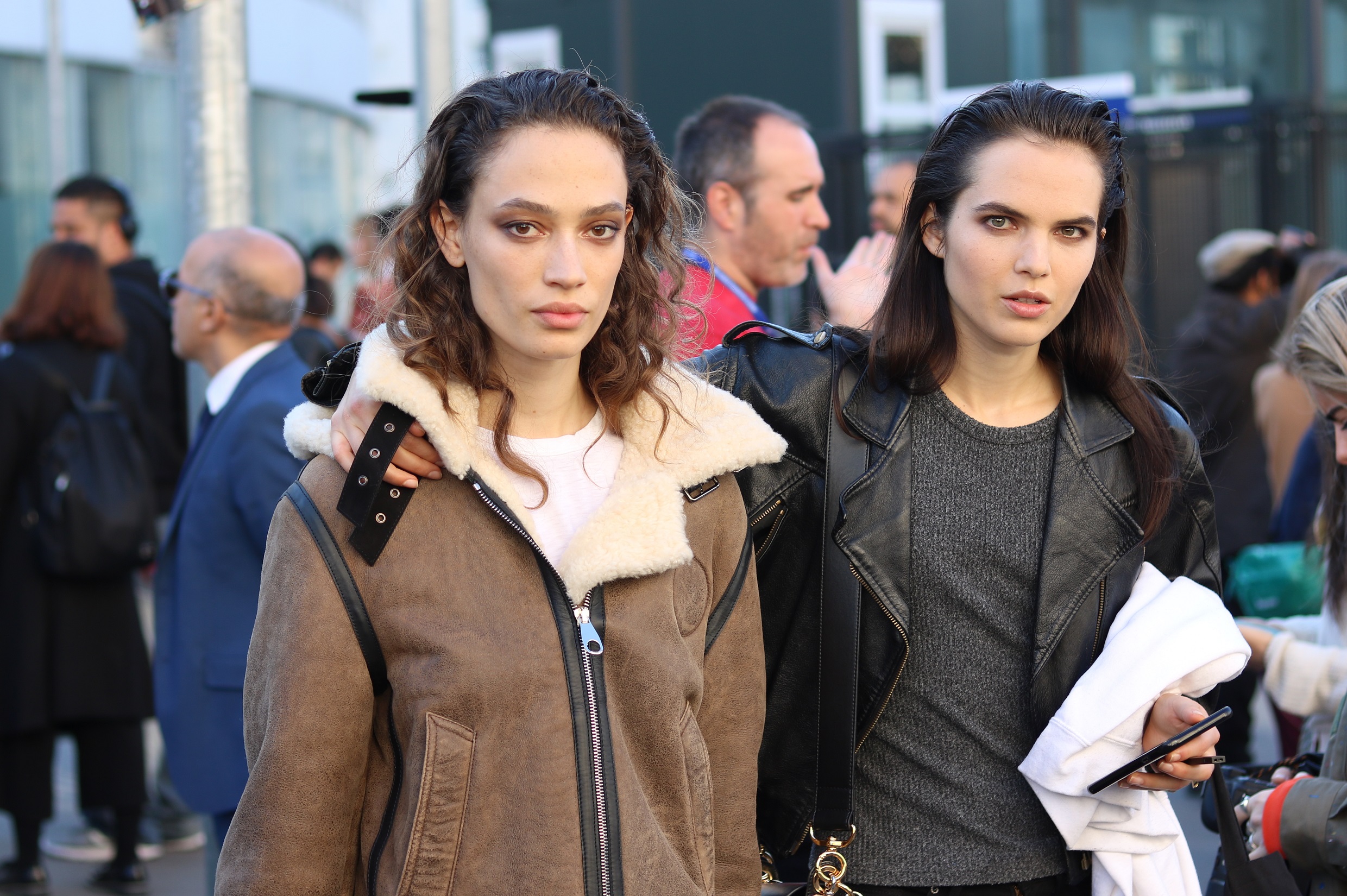 Sophie Koella & Lily Stewart after Chloé S/S 19 – THE MODEL SPOTTER