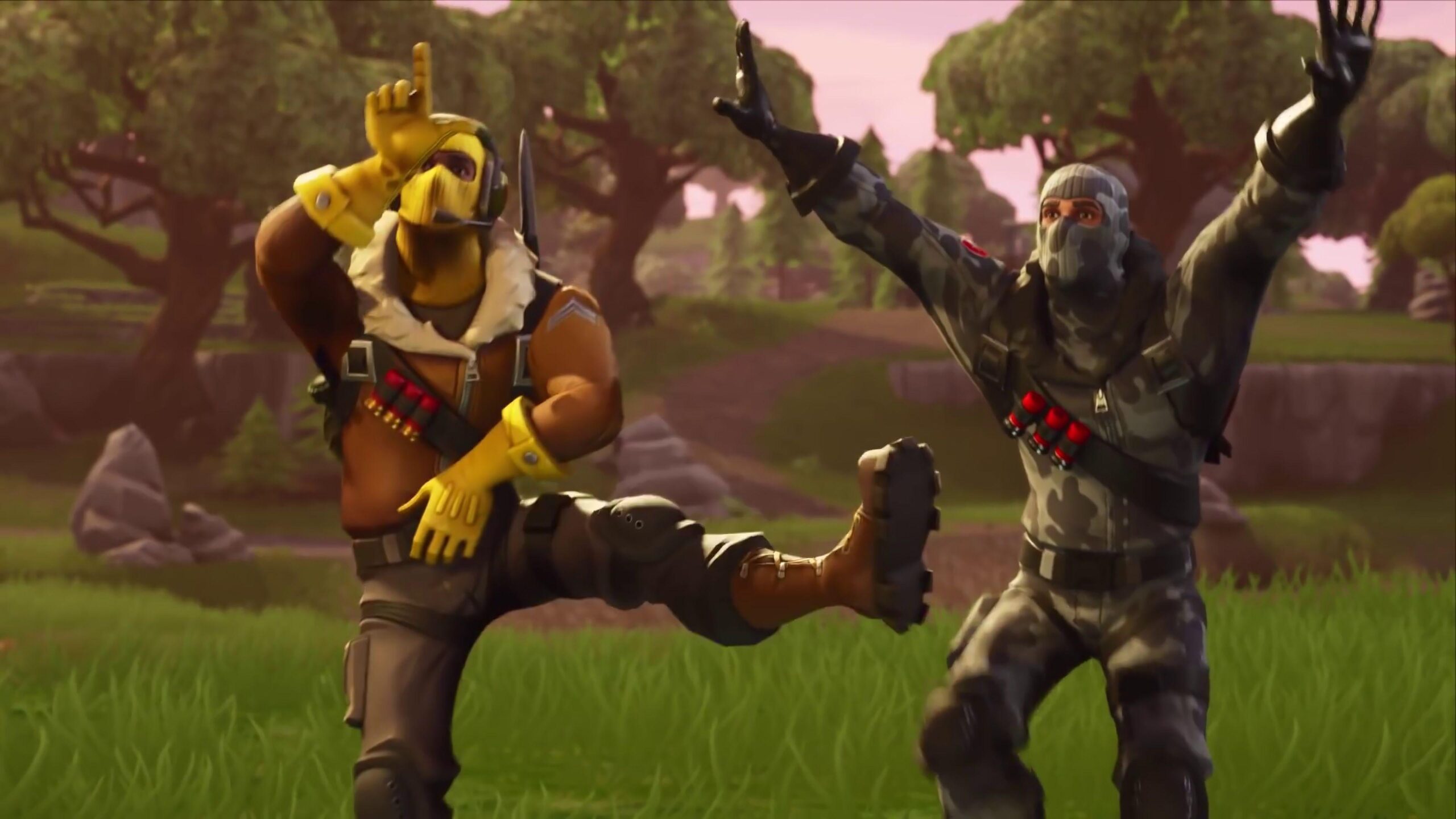 Fortnite Battle Royale, Raptor, Havoc, Dancing, Video Game