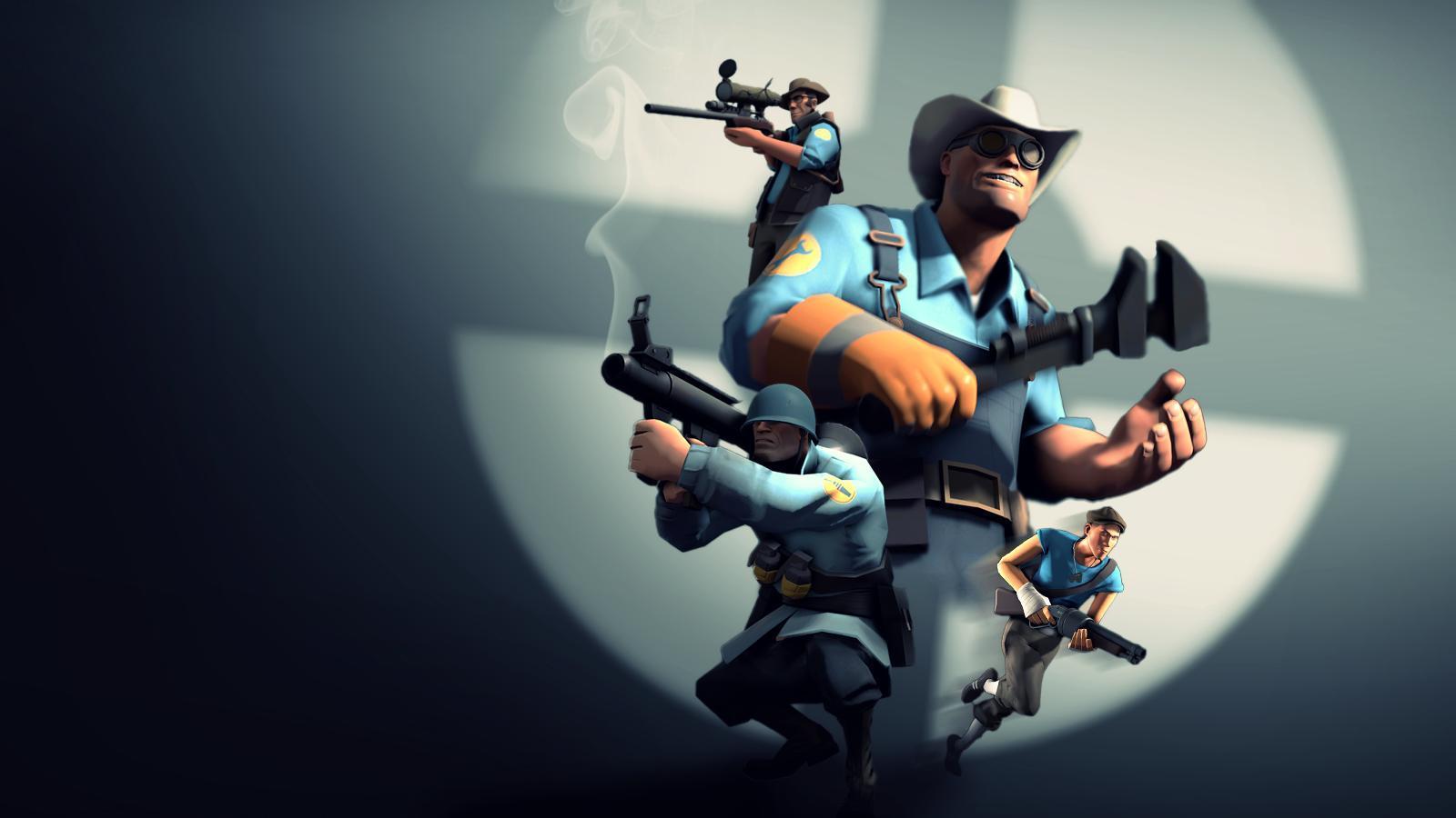 Team Fortress 2 BLU Wallpapers HD Game Wallpape HD Game